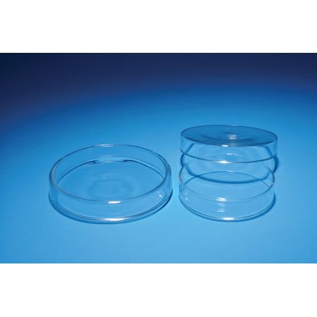 United Scientific Petri Dishes, Glass, 75 X 15Mm, PK 10 G1075